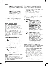 Предварительный просмотр 30 страницы DeWalt DWE46150 Original Instructions Manual