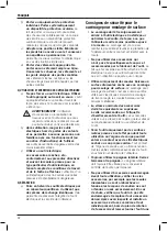 Предварительный просмотр 34 страницы DeWalt DWE46150 Original Instructions Manual