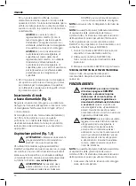 Предварительный просмотр 44 страницы DeWalt DWE46150 Original Instructions Manual