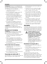 Предварительный просмотр 52 страницы DeWalt DWE46150 Original Instructions Manual