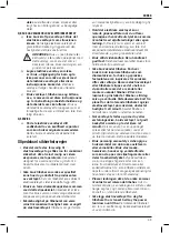 Предварительный просмотр 55 страницы DeWalt DWE46150 Original Instructions Manual