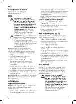 Предварительный просмотр 58 страницы DeWalt DWE46150 Original Instructions Manual