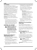 Предварительный просмотр 76 страницы DeWalt DWE46150 Original Instructions Manual