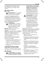 Предварительный просмотр 91 страницы DeWalt DWE46150 Original Instructions Manual