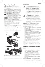 Предварительный просмотр 15 страницы DeWalt DWE46152 Instruction Manual