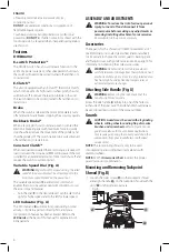 Preview for 8 page of DeWalt DWE46202 Instruction Manual