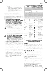 Preview for 19 page of DeWalt DWE46202 Instruction Manual