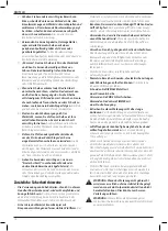 Предварительный просмотр 14 страницы DeWalt DWE46225 Original Instructions Manual