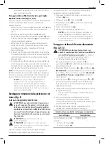 Предварительный просмотр 43 страницы DeWalt DWE46225 Original Instructions Manual