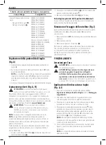 Предварительный просмотр 44 страницы DeWalt DWE46225 Original Instructions Manual