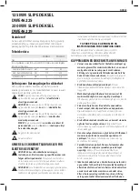 Предварительный просмотр 53 страницы DeWalt DWE46225 Original Instructions Manual