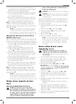 Предварительный просмотр 63 страницы DeWalt DWE46225 Original Instructions Manual