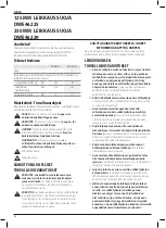 Предварительный просмотр 66 страницы DeWalt DWE46225 Original Instructions Manual