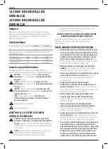 Предварительный просмотр 78 страницы DeWalt DWE46225 Original Instructions Manual