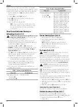 Предварительный просмотр 82 страницы DeWalt DWE46225 Original Instructions Manual