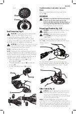 Предварительный просмотр 11 страницы DeWalt DWE46253 Instruction Manual