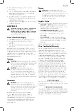 Предварительный просмотр 13 страницы DeWalt DWE46253 Instruction Manual