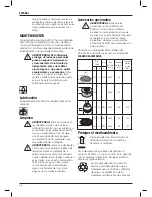 Предварительный просмотр 58 страницы DeWalt DWE490 Original Instructions Manual