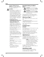 Предварительный просмотр 114 страницы DeWalt DWE490 Original Instructions Manual