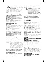 Предварительный просмотр 129 страницы DeWalt DWE490 Original Instructions Manual