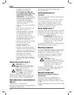 Предварительный просмотр 142 страницы DeWalt DWE490 Original Instructions Manual