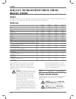 Предварительный просмотр 160 страницы DeWalt DWE490 Original Instructions Manual