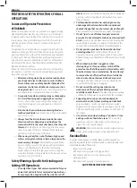 Preview for 26 page of DeWalt DWE4997 Instructions Manual