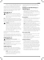 Preview for 29 page of DeWalt DWE4997 Instructions Manual