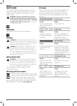 Preview for 30 page of DeWalt DWE4997 Instructions Manual