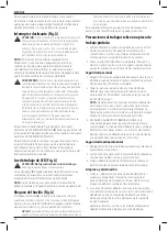 Preview for 38 page of DeWalt DWE4997 Instructions Manual