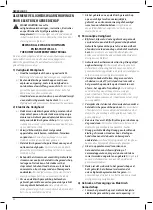 Preview for 60 page of DeWalt DWE4997 Instructions Manual