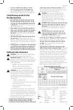 Preview for 7 page of DeWalt DWE4997NVS Instruction Manual