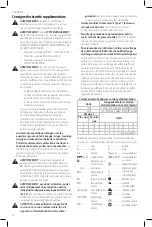 Preview for 18 page of DeWalt DWE4997NVS Instruction Manual