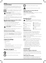 Preview for 16 page of DeWalt DWE4997P Instructions Manual