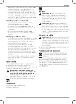 Preview for 19 page of DeWalt DWE4997P Instructions Manual