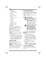 Preview for 10 page of DeWalt DWE6005 Series Original Instructions Manual