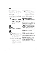 Preview for 30 page of DeWalt DWE6005 Series Original Instructions Manual