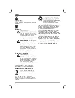 Preview for 48 page of DeWalt DWE6005 Series Original Instructions Manual