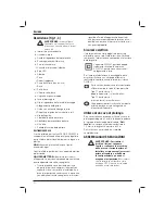 Preview for 54 page of DeWalt DWE6005 Series Original Instructions Manual