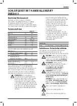 Предварительный просмотр 13 страницы DeWalt dwe6411 Original Instructions Manual