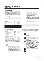 Предварительный просмотр 41 страницы DeWalt dwe6411 Original Instructions Manual