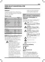 Предварительный просмотр 55 страницы DeWalt dwe6411 Original Instructions Manual