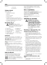 Предварительный просмотр 58 страницы DeWalt dwe6411 Original Instructions Manual