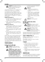 Предварительный просмотр 66 страницы DeWalt dwe6411 Original Instructions Manual