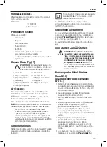 Предварительный просмотр 71 страницы DeWalt dwe6411 Original Instructions Manual