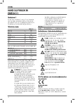 Предварительный просмотр 74 страницы DeWalt dwe6411 Original Instructions Manual