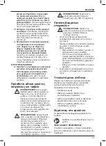 Предварительный просмотр 91 страницы DeWalt dwe6411 Original Instructions Manual