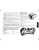 Предварительный просмотр 23 страницы DeWalt DWE7470 Instruction Manual