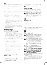 Предварительный просмотр 18 страницы DeWalt DWE7485 Original Instructions Manual