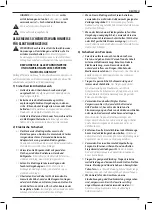 Предварительный просмотр 21 страницы DeWalt DWE7485 Original Instructions Manual